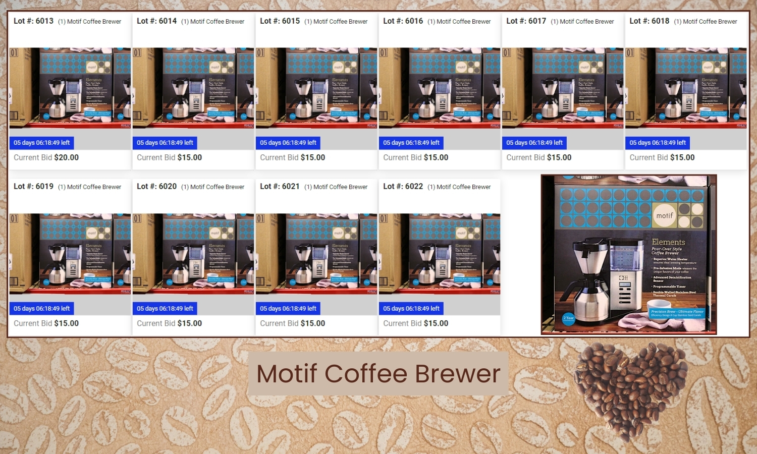 Motif Coffee Brewer